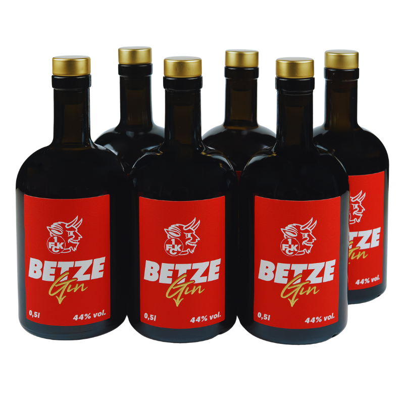 FCK | BETZE GIN - Karton (6 x 0.5l)